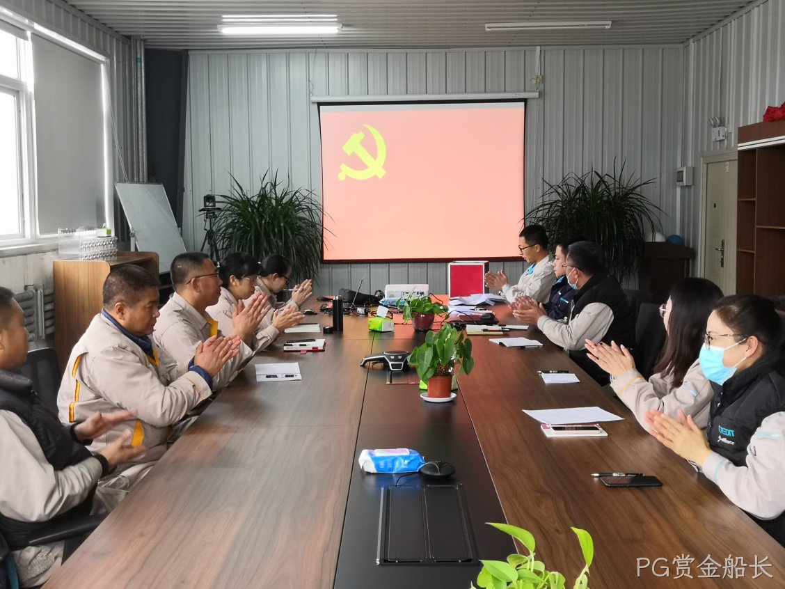 PG赏金船长公司成立党支部暨第一次党员大会